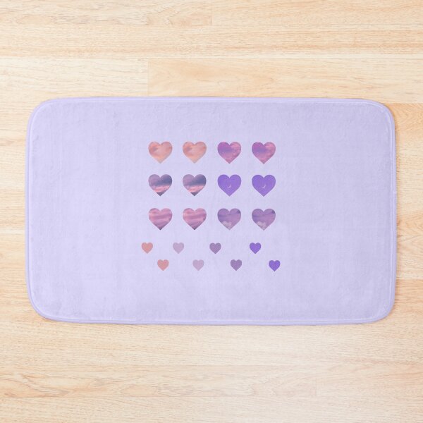 Item preview, Retro Purple Pink Cloud Heart Set: Deco Set v2 designed and sold by JHuiYanLi.