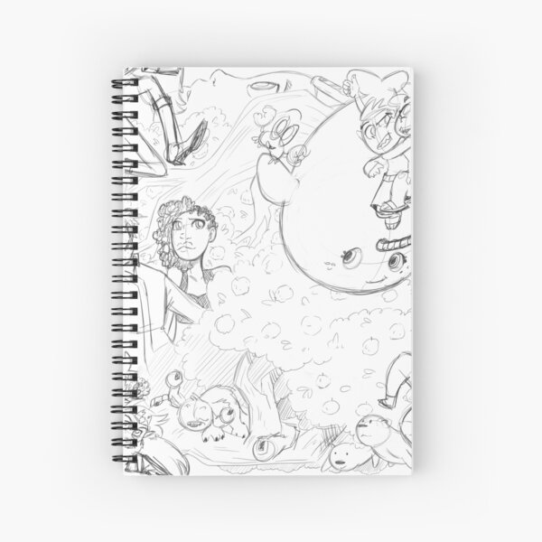 JenjoInk Sketch Spiral Notebook