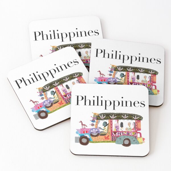 Item preview, The iconic Philippine jeepney illustrated by Robert Alejandro designed and sold by papemelroti.
