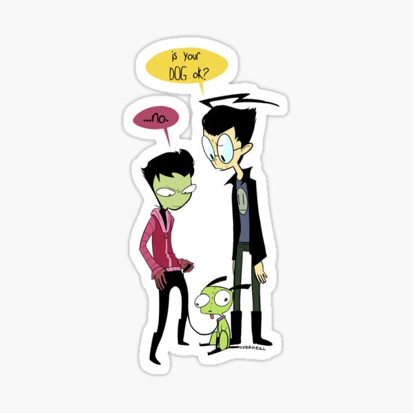 Item preview, Invader Zim - Weird Dog designed and sold by overheal.