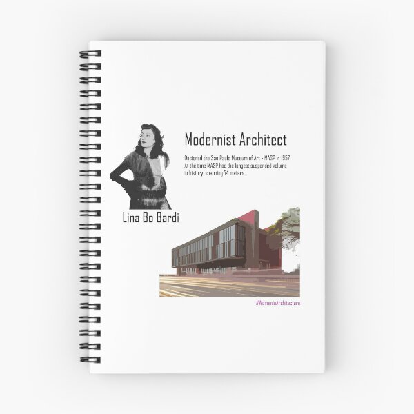Item preview, Lina Bo Bardi - Modernist Brazilian Architecture designed and sold by Jess Castro.