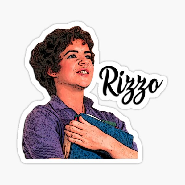 "Grease Rizzo " Sticker by baranskini Redbubble