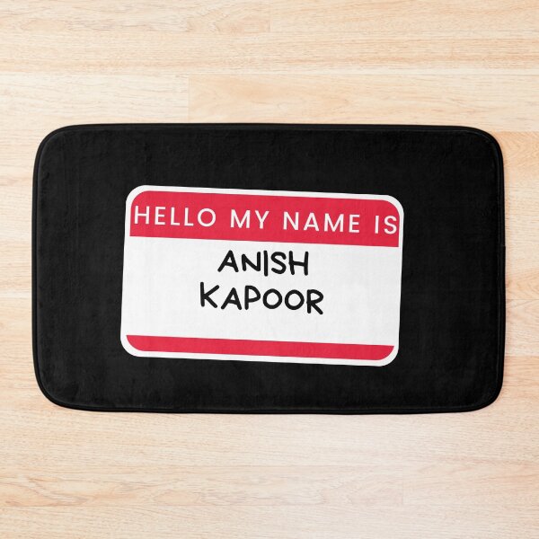 Item preview, Hello my name is Anish Kapoor designed and sold by melbournegirl.