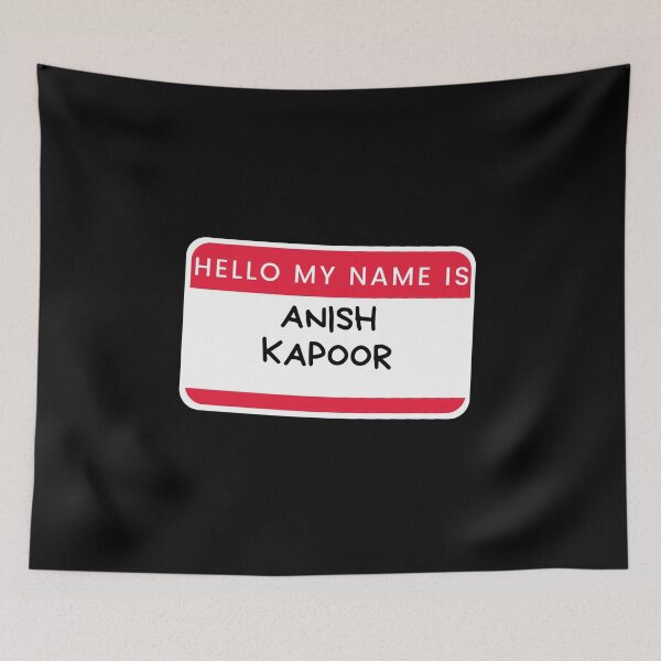 Item preview, Hello my name is Anish Kapoor designed and sold by melbournegirl.