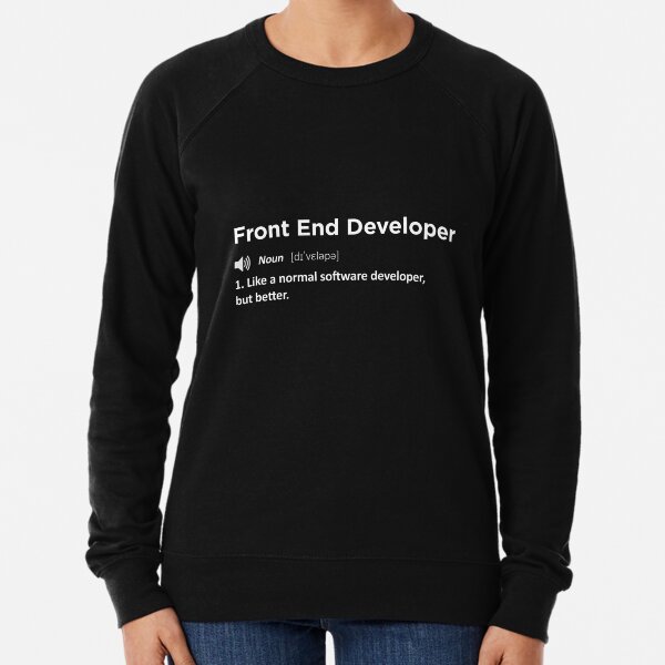 Item preview, Front End Developer Defintion designed and sold by jamboi.