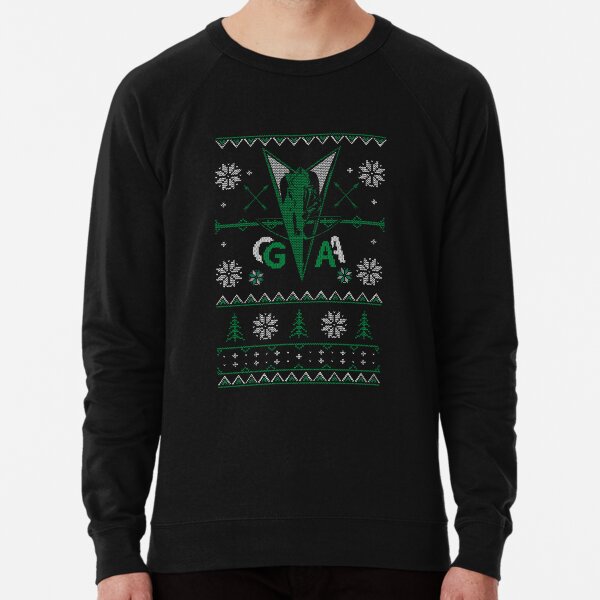 green arrow christmas sweater