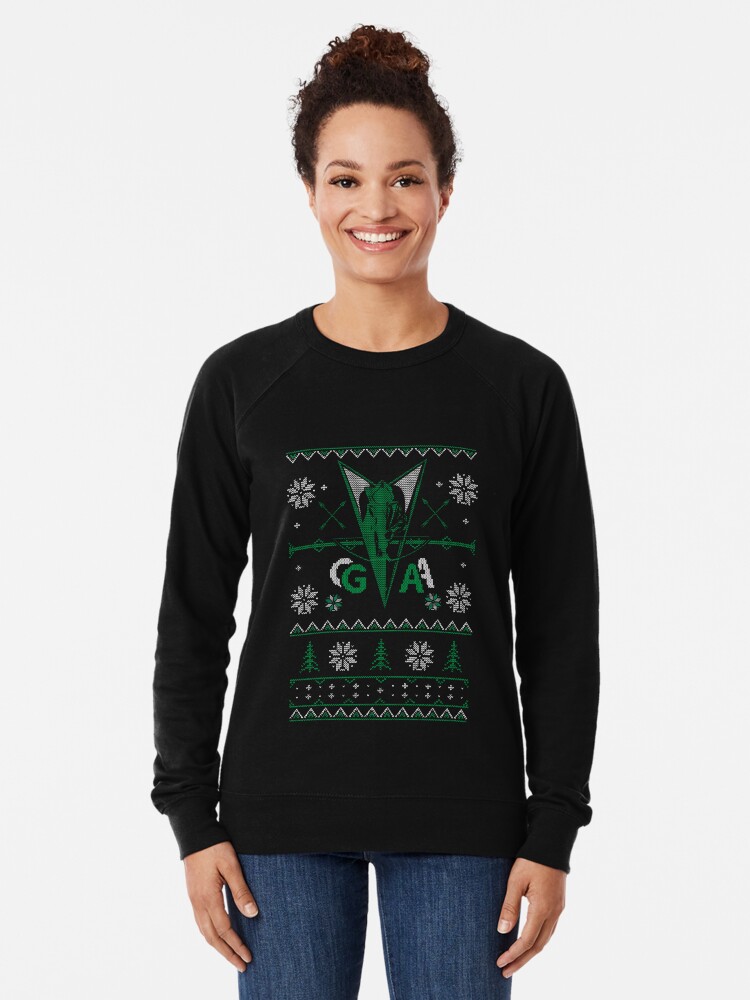 Green Arrow Ugly Christmas Sweaters
