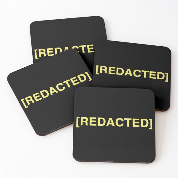 Item preview, REDACTED PRINT designed and sold by BetterDial.