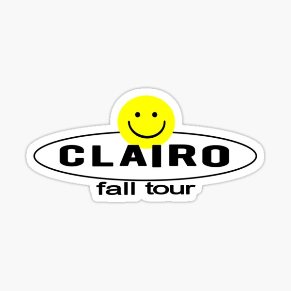 Clairo Fall Tour Pegatina
