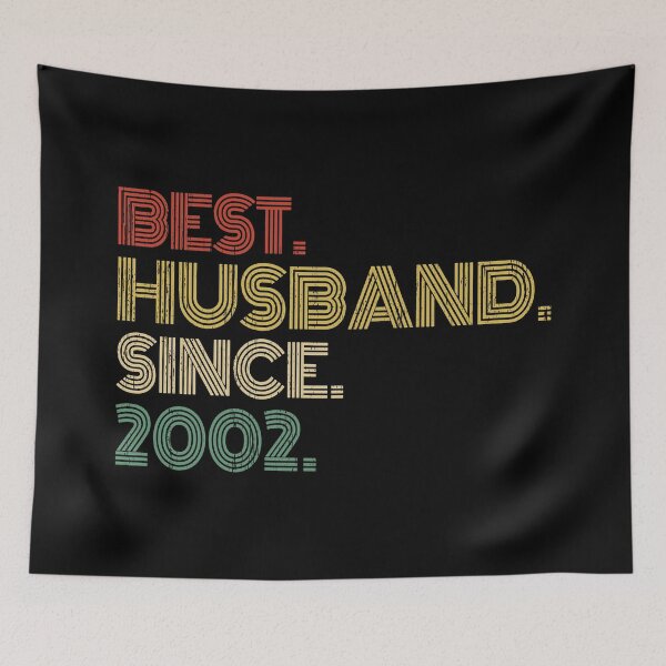 Item preview, Best Husband Since 2002 - Wedding Anniversary Gift designed and sold by nana1099.