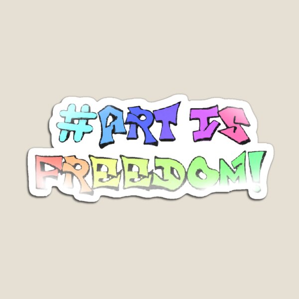 Item preview, Art is freedom designed and sold by NorthOcean.