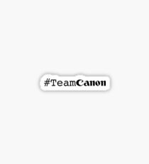 #teamcanon Sticker