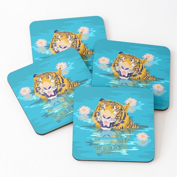 Item preview, Tiger in the river designed and sold by Astro-Glitter.