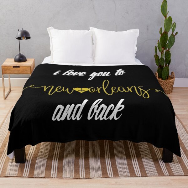 Item preview, Black and Gold I Love You to New Orleans and Back designed and sold by StudioBlack.