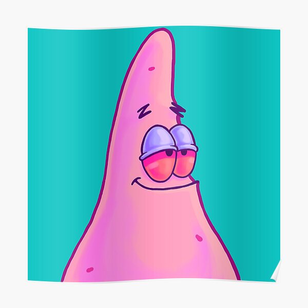 Faded Patrick Poster