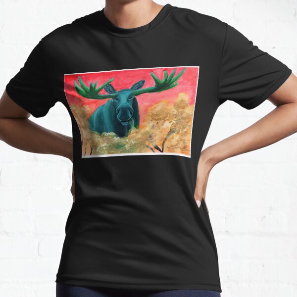 The Purest of Moose Active T-Shirt