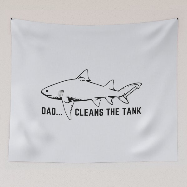 Item preview, Dad...Cleans The Tank designed and sold by KaveManAquatics.