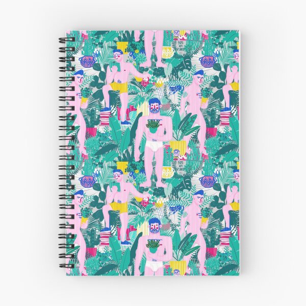 Item preview, Boys with Plants (pattern) designed and sold by MiguelLopezArt.