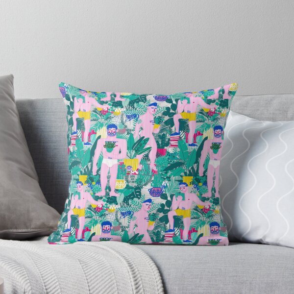 Item preview, Boys with Plants (pattern) designed and sold by MiguelLopezArt.