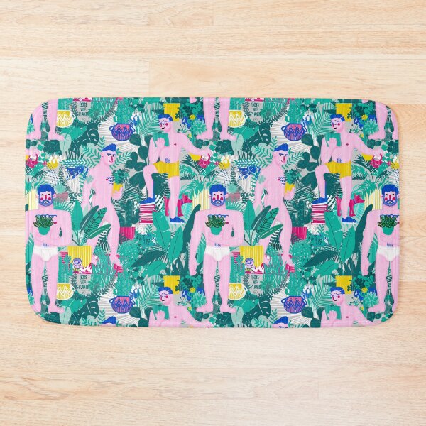 Item preview, Boys with Plants (pattern) designed and sold by MiguelLopezArt.