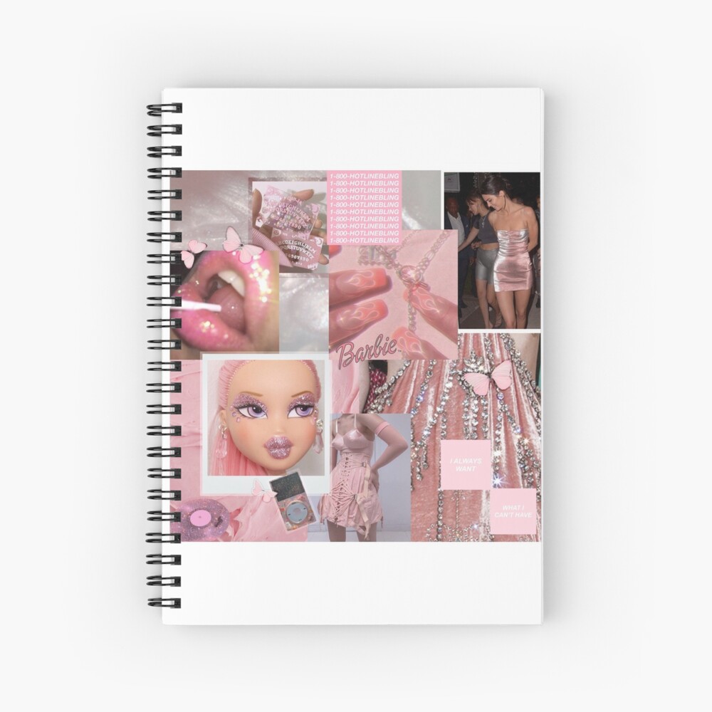 HOT PINK Girl Aesthetic Collage  Poster for Sale by reannyn