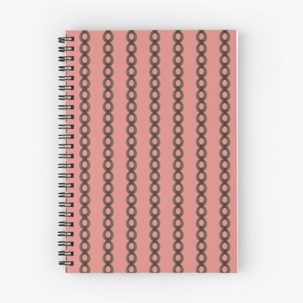 Item preview, Pink and Brown Braided Stripes designed and sold by Poetic Patterns Studio.