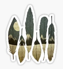 The Birds of Winter Sticker