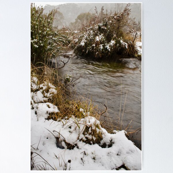 Item preview, Snow Beside the Creek designed and sold by Kate Wall.