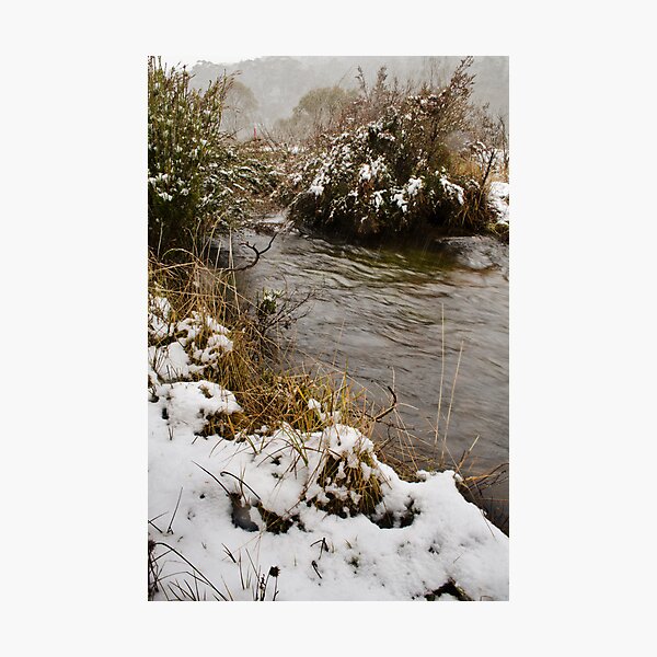 Item preview, Snow Beside the Creek designed and sold by Kate Wall.