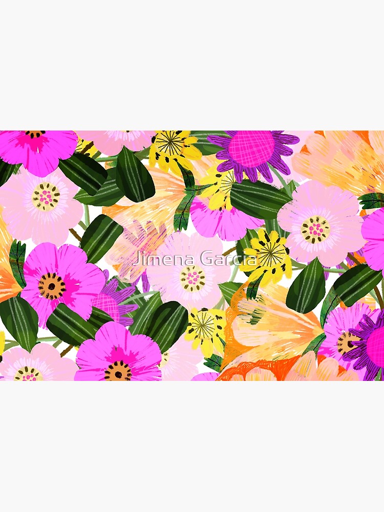 Colourful, Bright and Happy Flowers by Jime-Creates