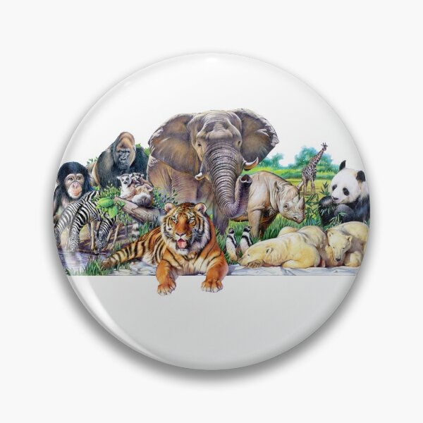 Item preview, Wildlife Collage designed and sold by Salmoneggs.