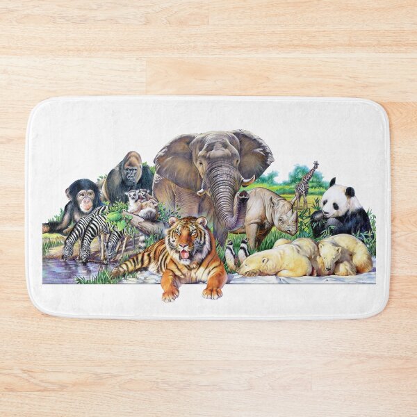 Item preview, Wildlife Collage designed and sold by Salmoneggs.