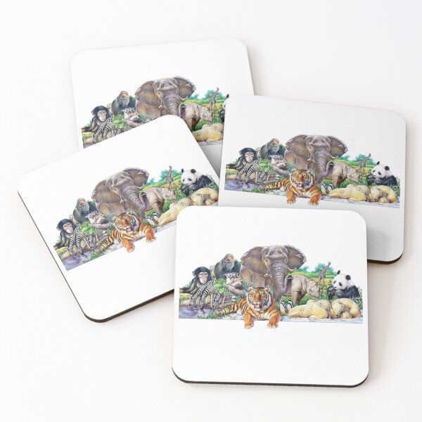 Item preview, Wildlife Collage designed and sold by Salmoneggs.