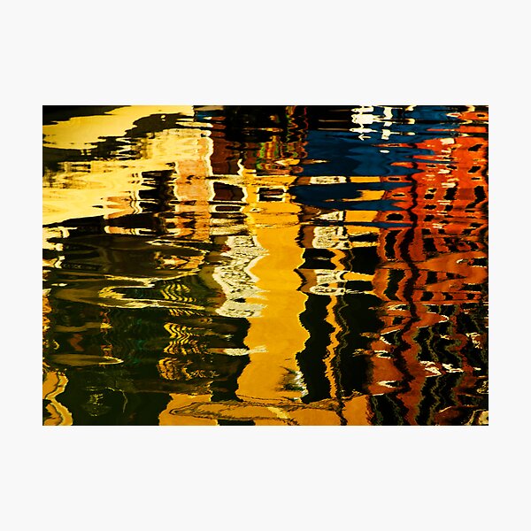 Gondolas in the Grand Canal Photographic Print