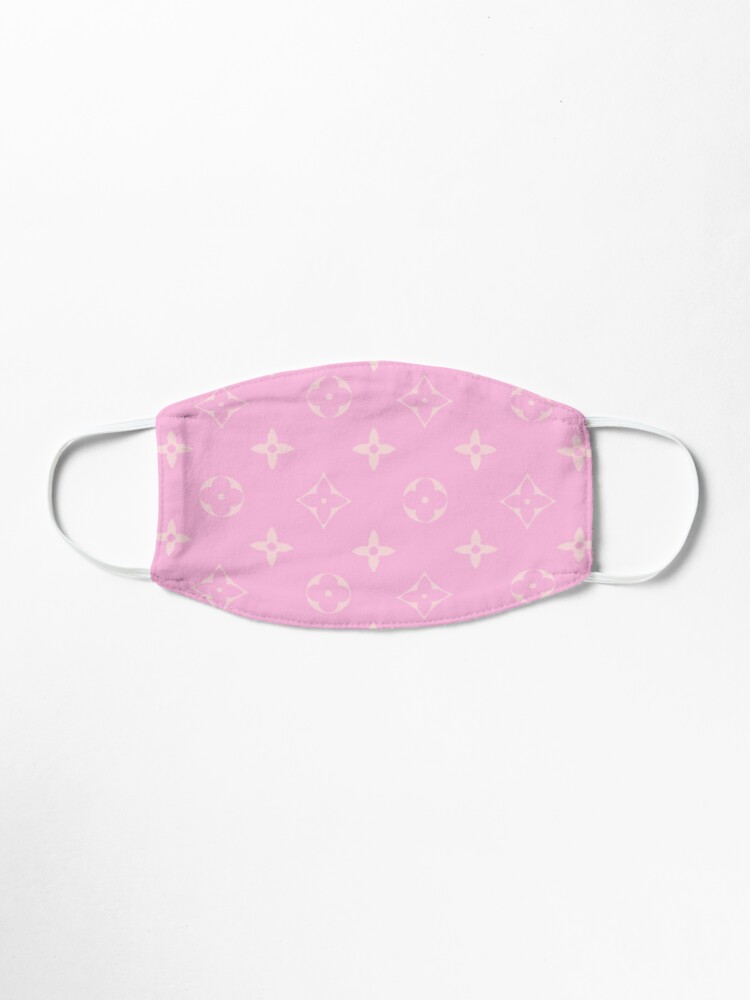 Alternate view of Pink 2000s Y2K designer print Mask
