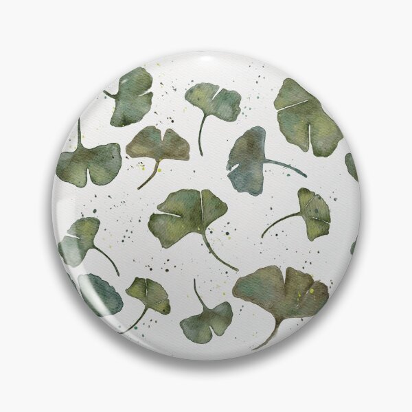 Item preview, Ginkgo Leaves in Watercolor designed and sold by Michelle Nabours.