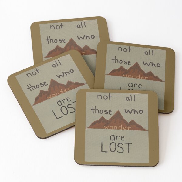 Item preview, Not all Those who Wander are LOST designed and sold by mriley97.