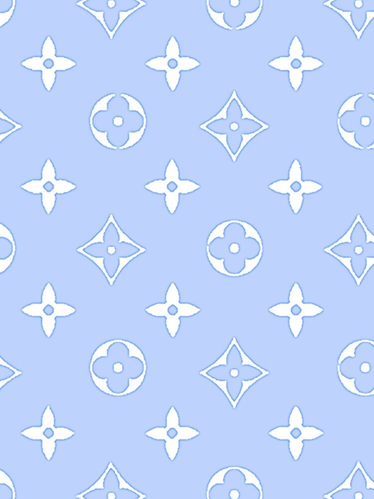Baby Blue 2000s Y2K designer print by lunar0000