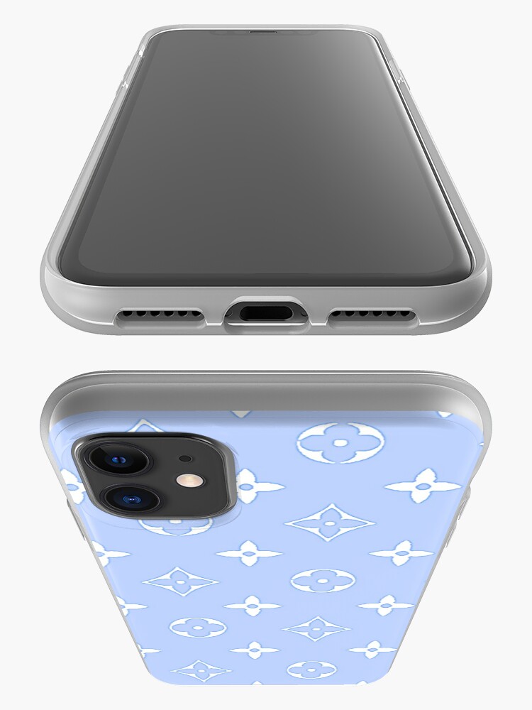 Alternate view of Baby Blue 2000s Y2K designer print iPhone Case & Cover