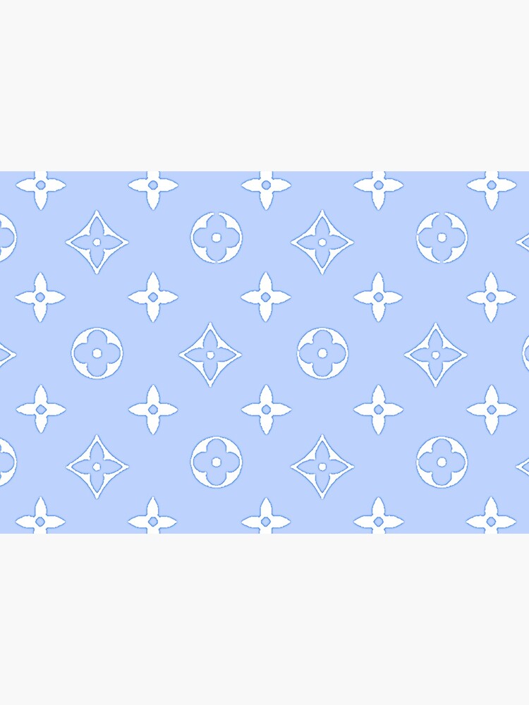 Baby Blue 2000s Y2K designer print by lunar0000