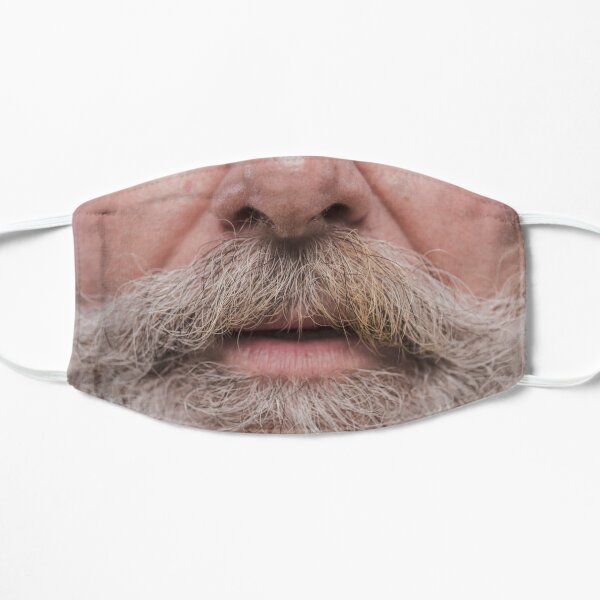 Beard denny hamlin Face Flat Mask