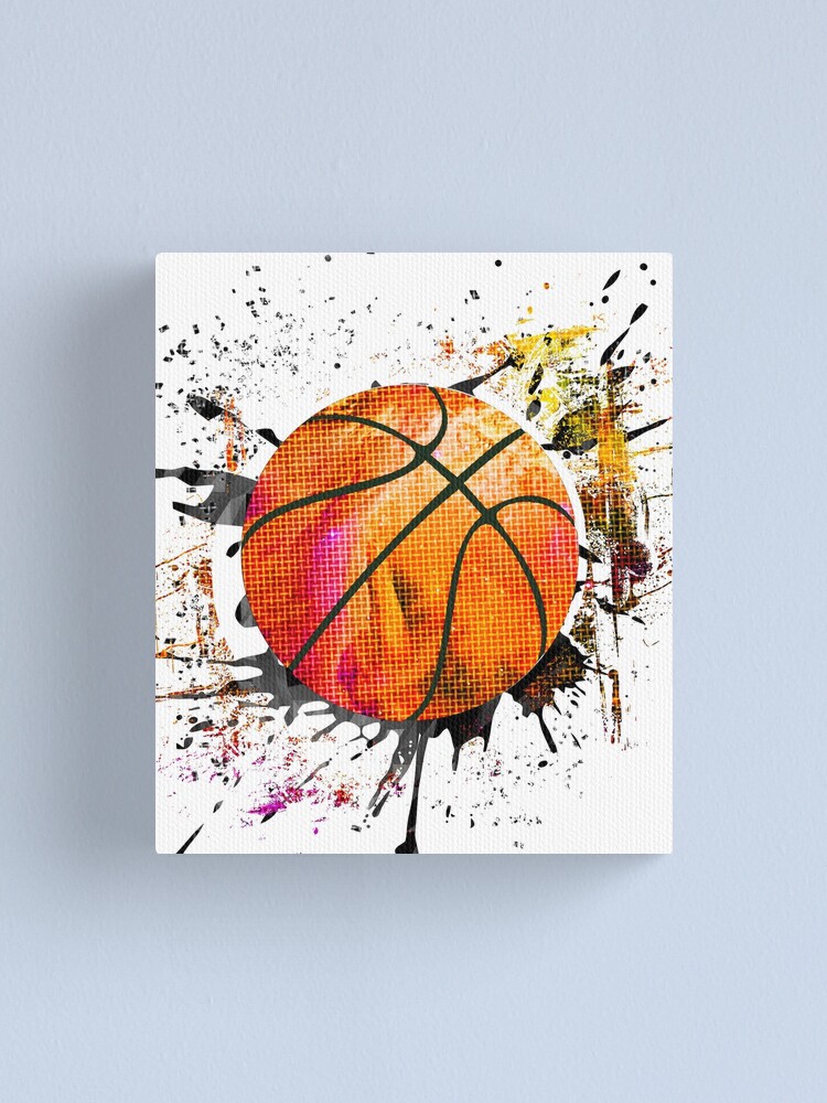 Canvas Print Basketball Ball 