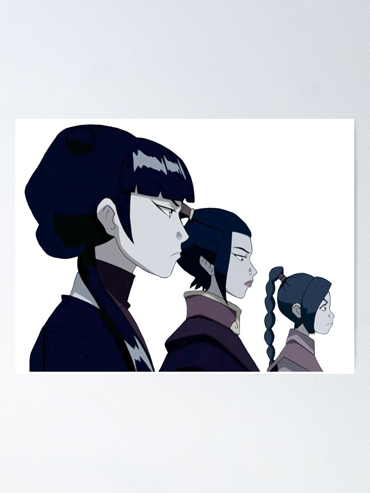 Azula Mai And Ty Lee Avatar Poster By Blueeyes374 Redbubble 