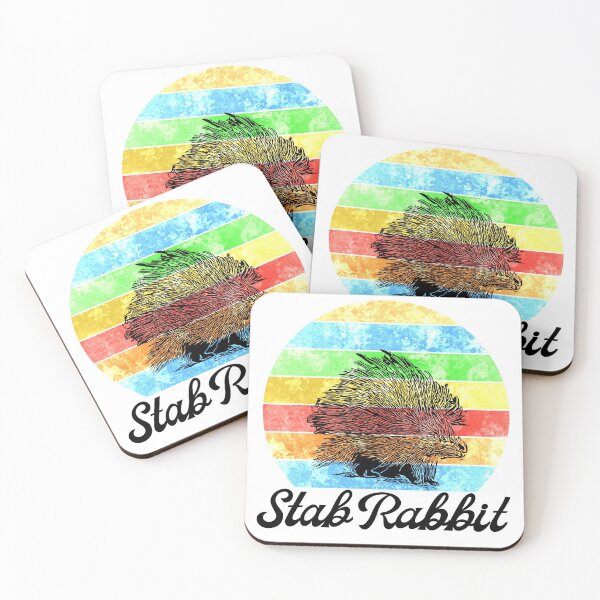 Item preview, Stab Rabbit Porcupine Retro Design designed and sold by Copperphoenix72.