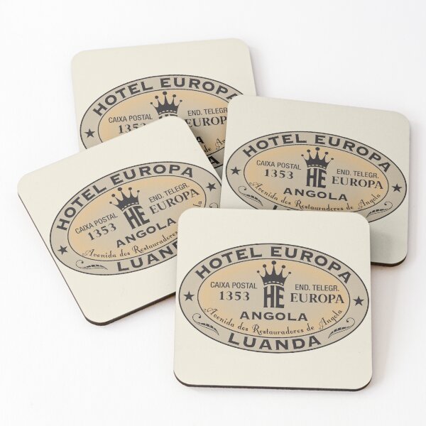 Item preview, Hotel Europa Suitcase Sticker designed and sold by travelwitheric.