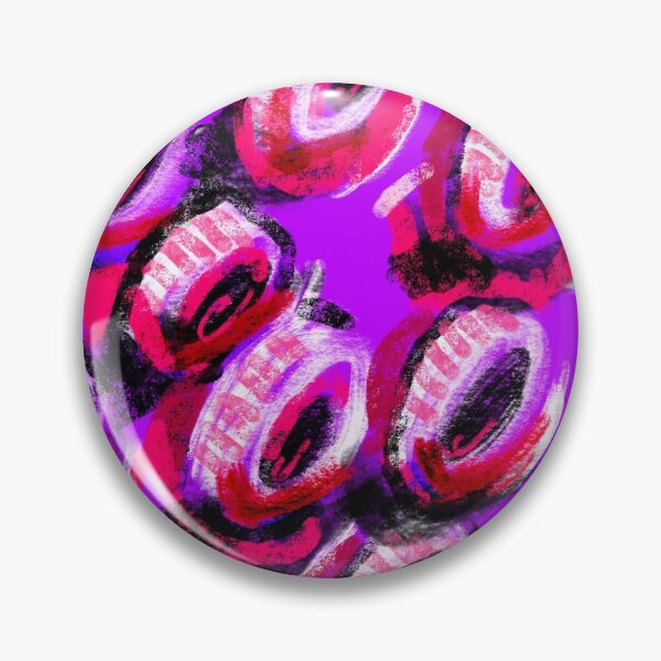 Artikelvorschau, Abstrakte digitale Kunst 4 ❤️ 90er Neon BOLD Mixed Media Pattern Expressive Pinselstrichzeichnung Malerei entworfen und verkauft von shopwoodie.