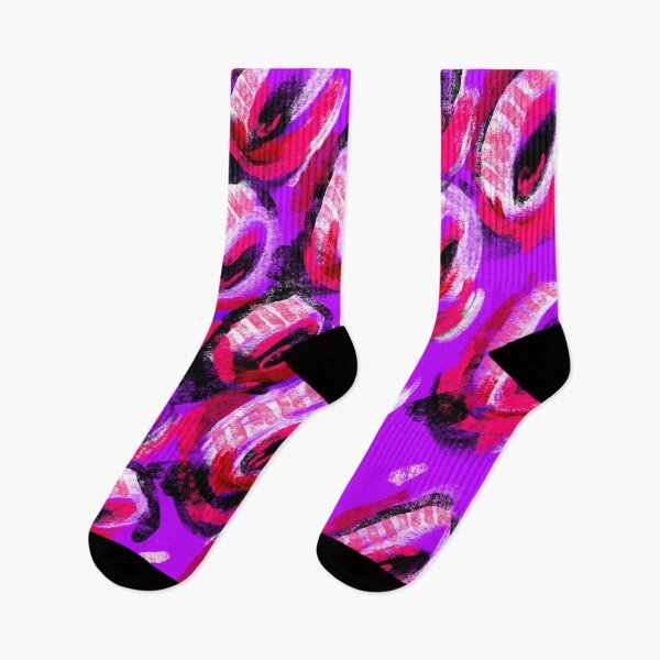 Artikelvorschau, Abstrakte digitale Kunst 4 ❤️ 90er Neon BOLD Mixed Media Pattern Expressive Pinselstrichzeichnung Malerei entworfen und verkauft von shopwoodie.