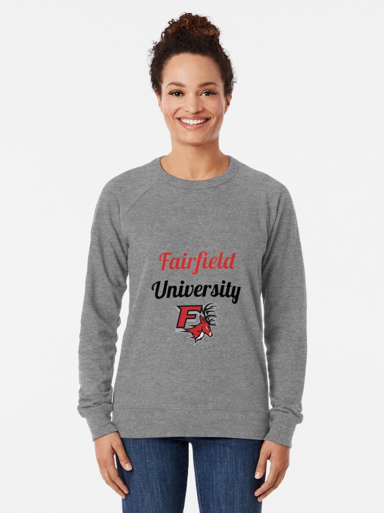 vintage fairfield university sweatshirt
