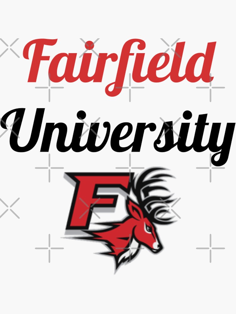 "Fairfield University" Sticker for Sale by Ka1830 Redbubble