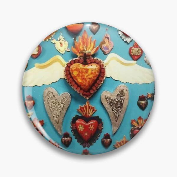Item preview, Mexican sacred heart designed and sold by edleon.
